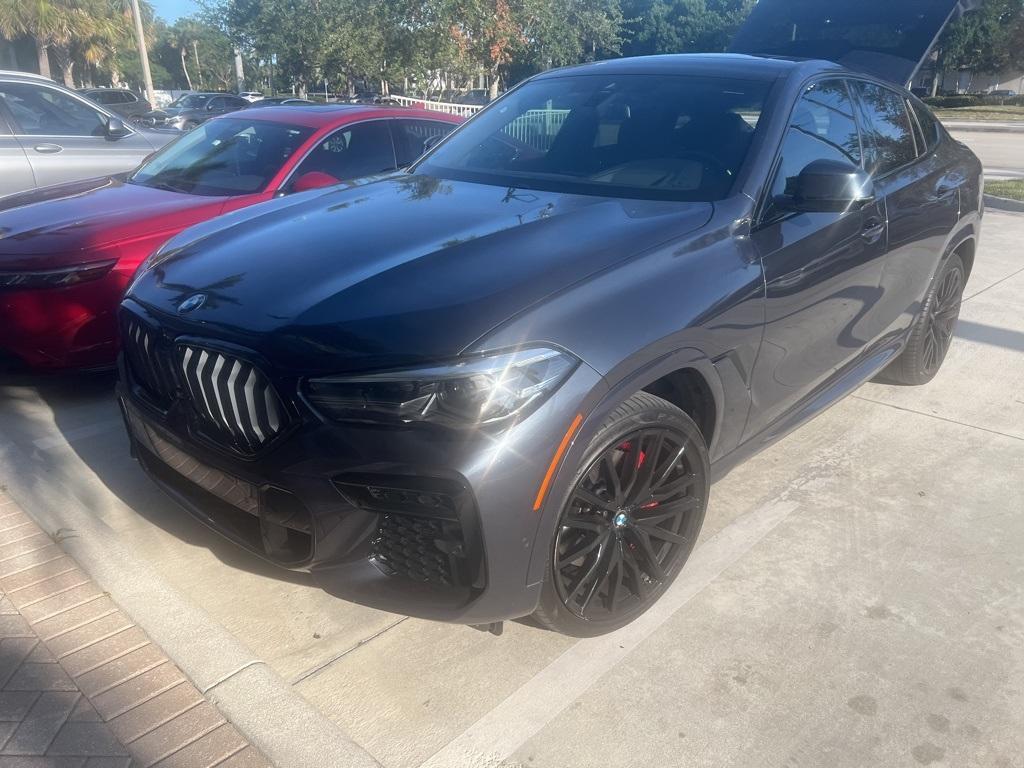 used 2022 BMW X6 car, priced at $57,995