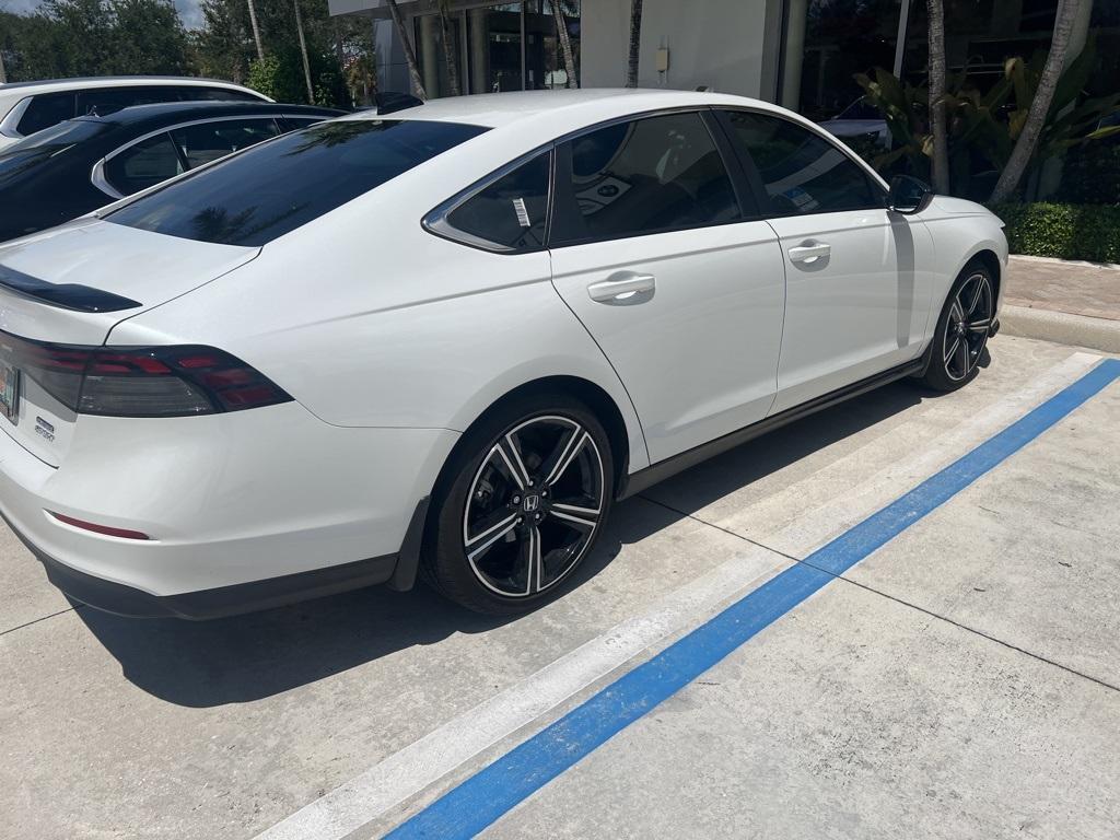 used 2025 Honda Accord Hybrid car, priced at $32,595