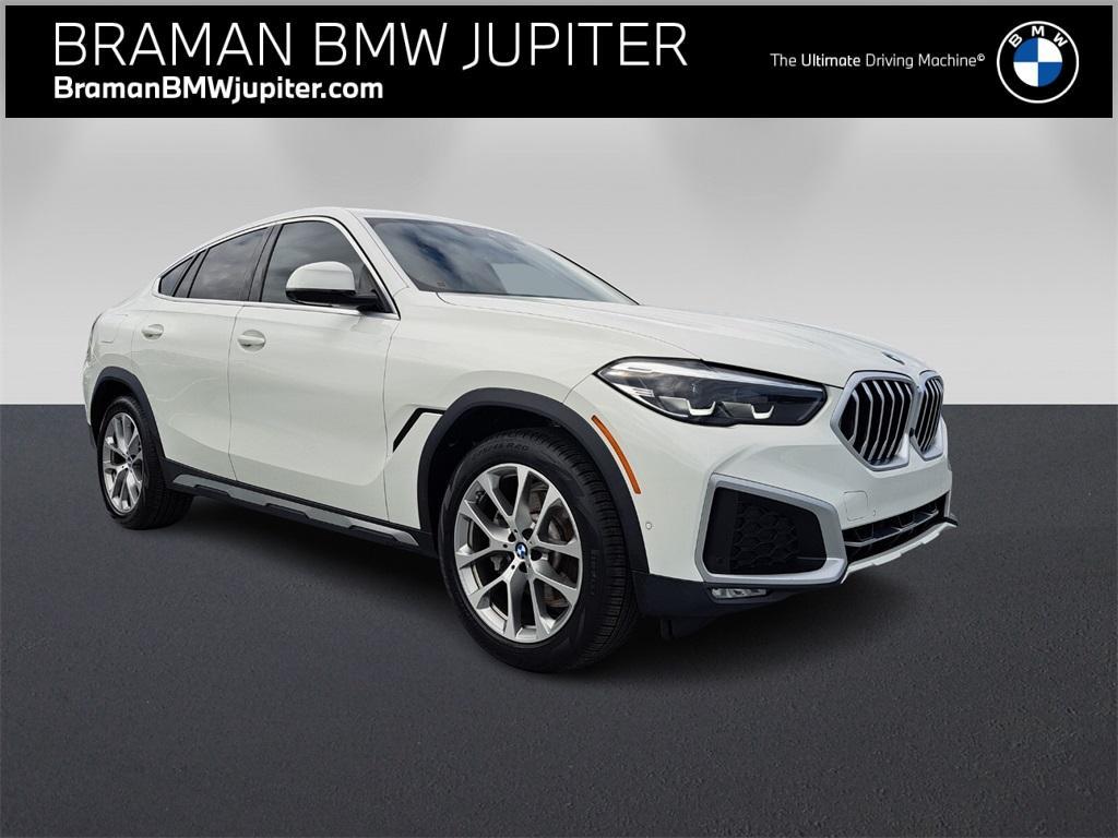 used 2021 BMW X6 car, priced at $51,695