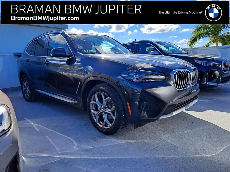 used 2022 BMW X3 car, priced at $32,995