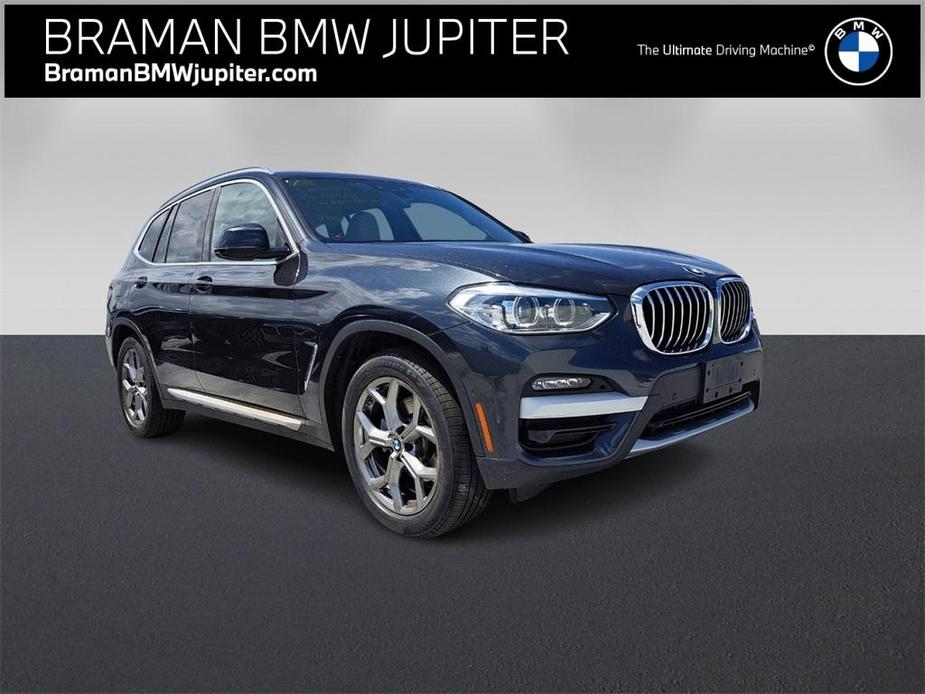 used 2021 BMW X3 car, priced at $33,652