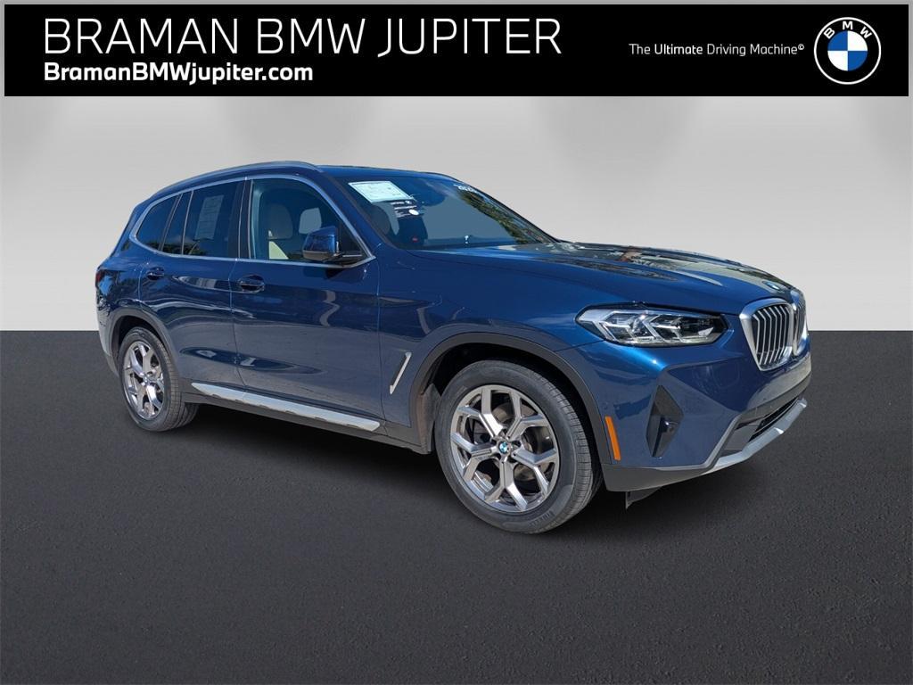 used 2023 BMW X3 car, priced at $38,200