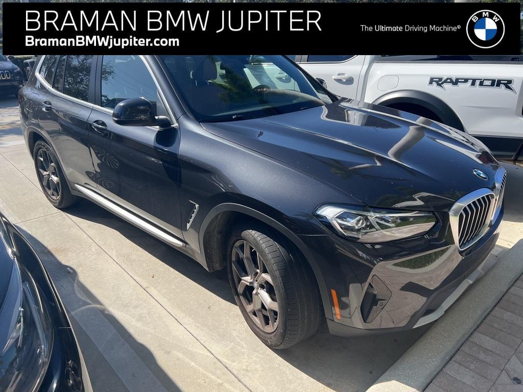 used 2022 BMW X3 car, priced at $35,995