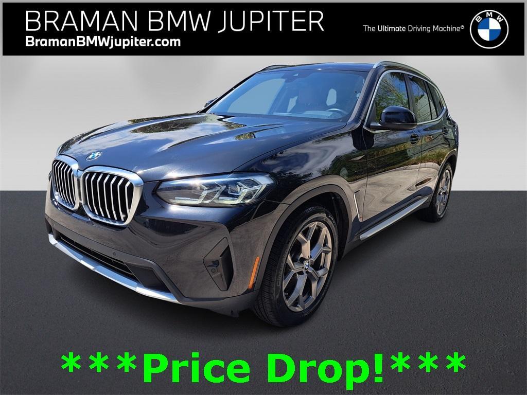 used 2022 BMW X3 car, priced at $30,965