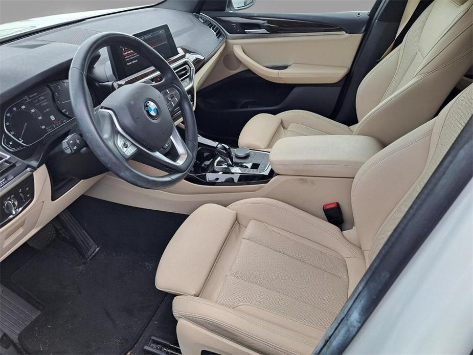 used 2022 BMW X3 car, priced at $37,995