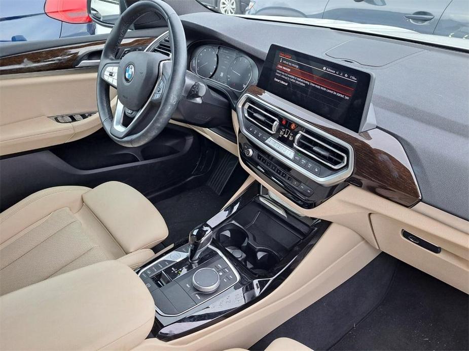 used 2022 BMW X3 car, priced at $37,995