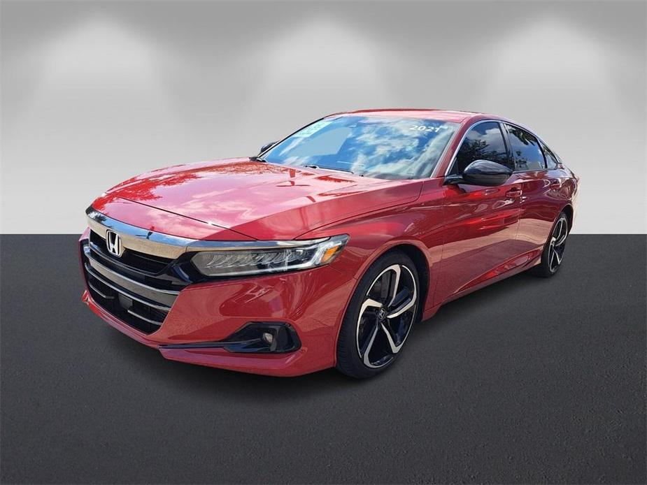 used 2021 Honda Accord car, priced at $23,754