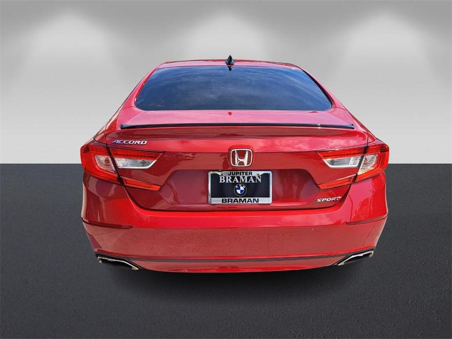 used 2021 Honda Accord car, priced at $23,754