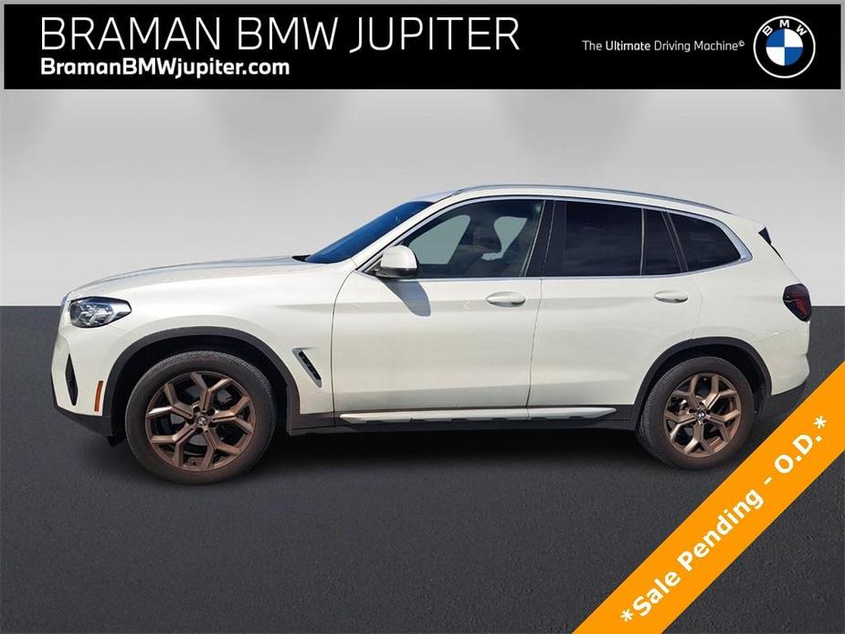 used 2022 BMW X3 car, priced at $35,995