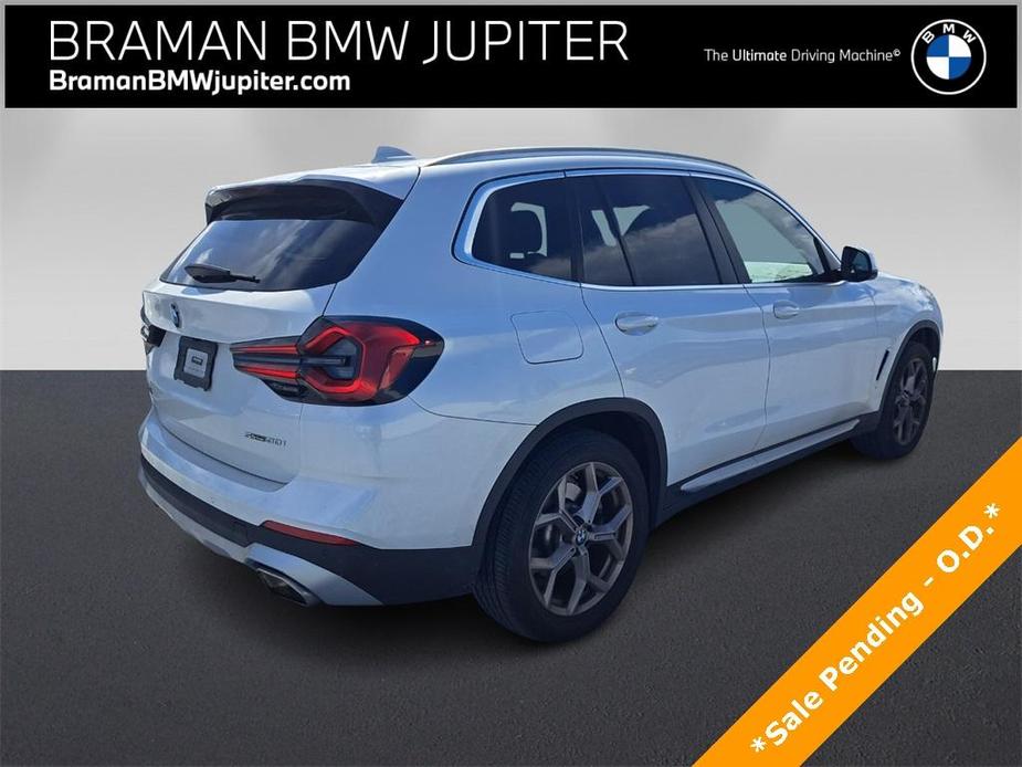 used 2022 BMW X3 car, priced at $35,995