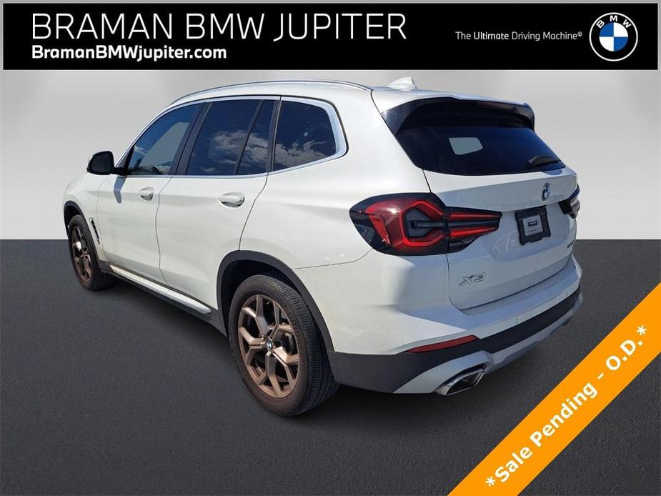 used 2022 BMW X3 car, priced at $35,995