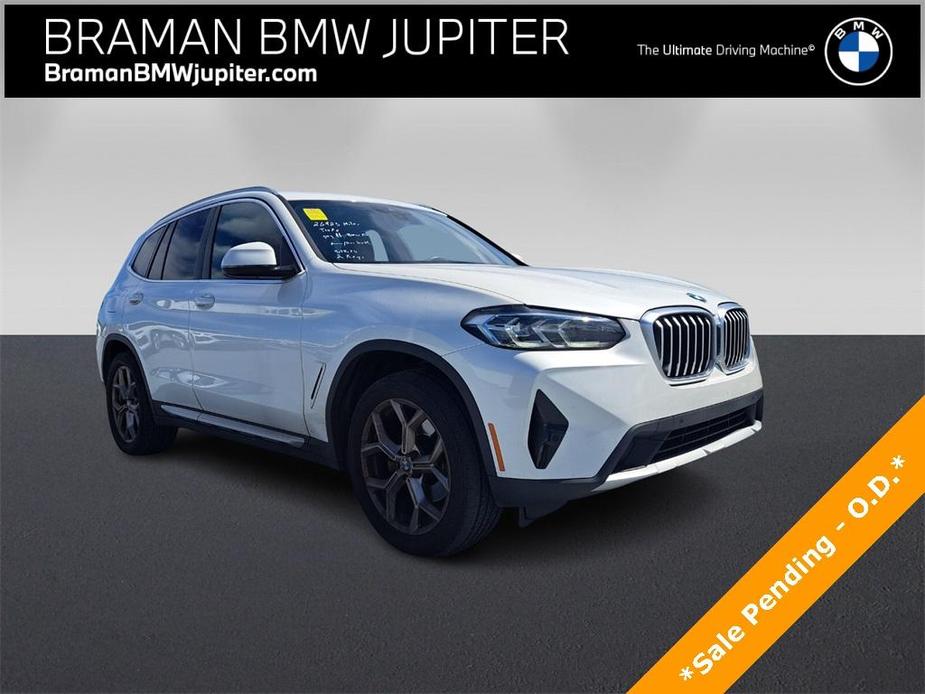 used 2022 BMW X3 car, priced at $35,995