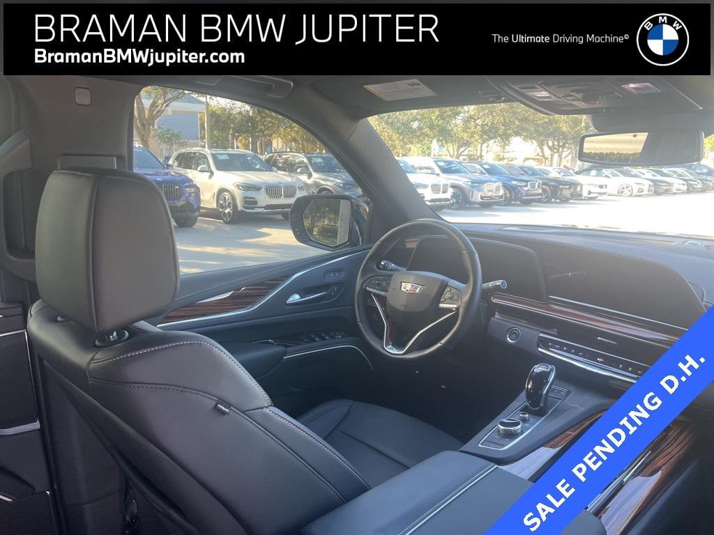 used 2024 Cadillac Escalade ESV car, priced at $79,595