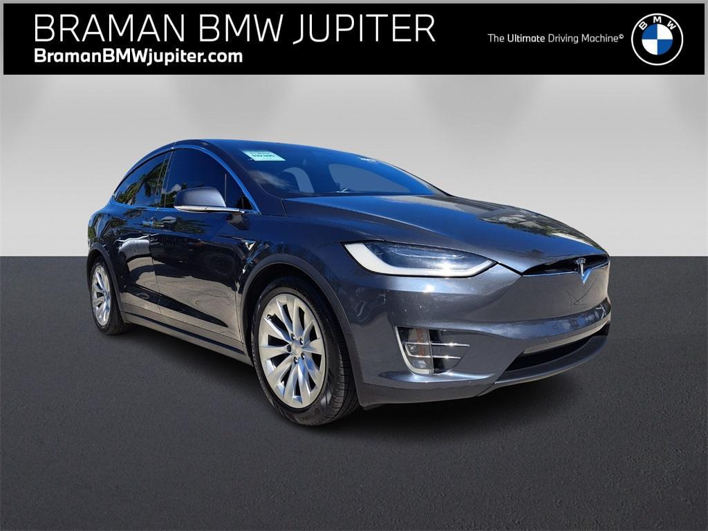 used 2017 Tesla Model X car, priced at $28,999