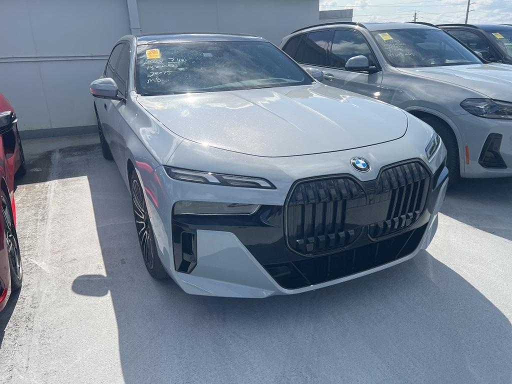 used 2024 BMW 740 car, priced at $74,995