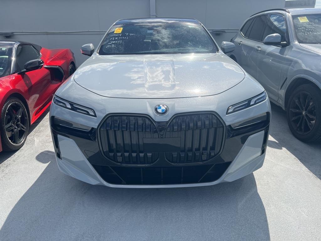 used 2024 BMW 740 car, priced at $74,995
