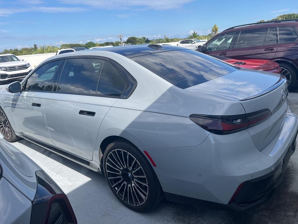 used 2024 BMW 740 car, priced at $74,995