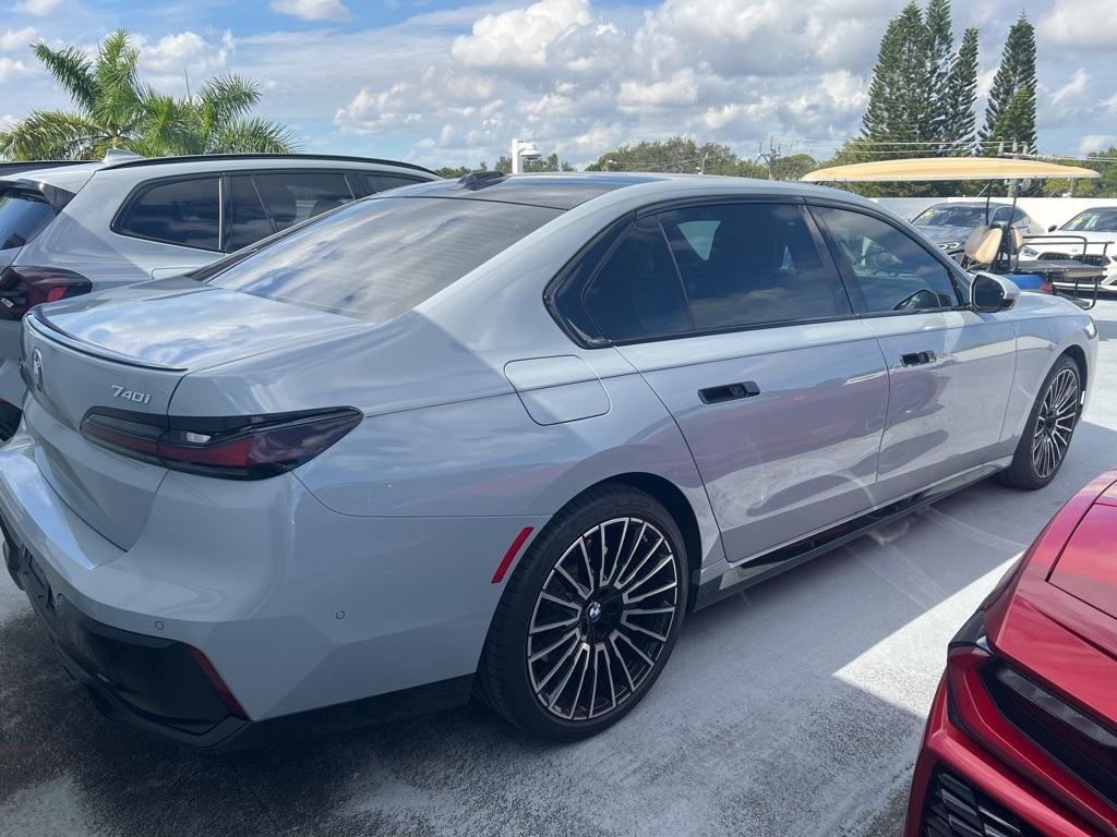 used 2024 BMW 740 car, priced at $74,995