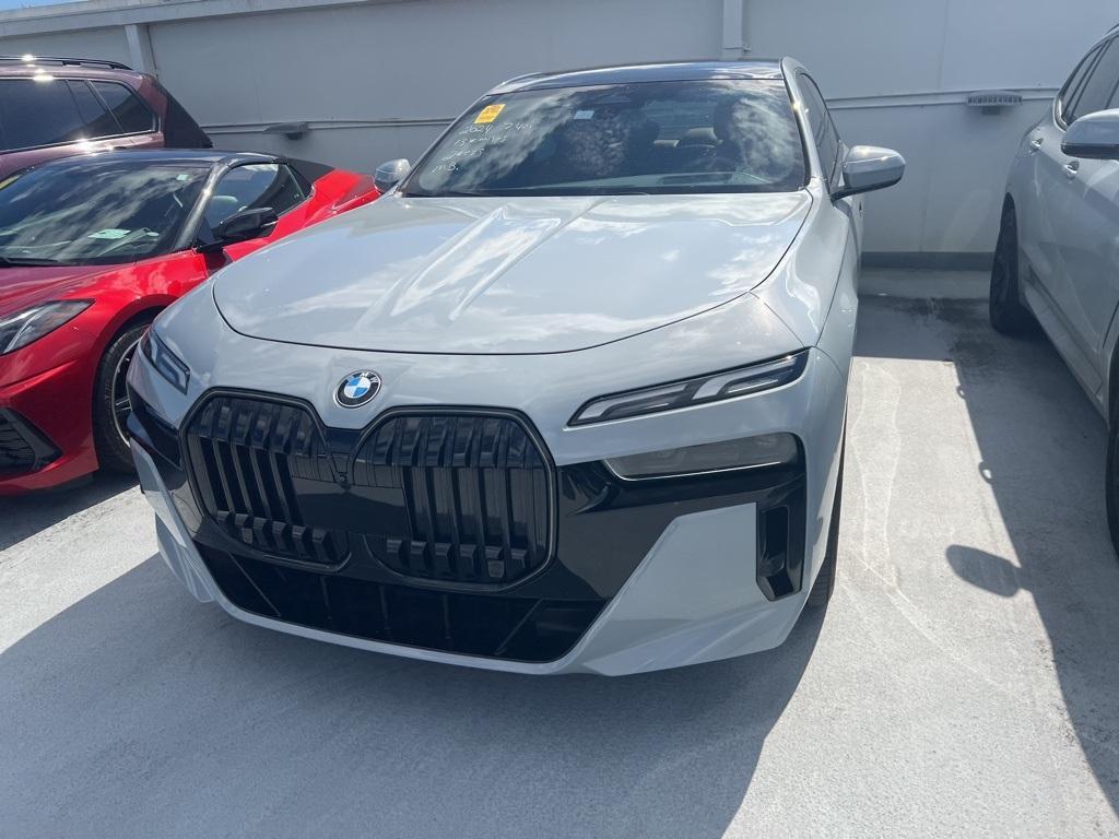 used 2024 BMW 740 car, priced at $74,995
