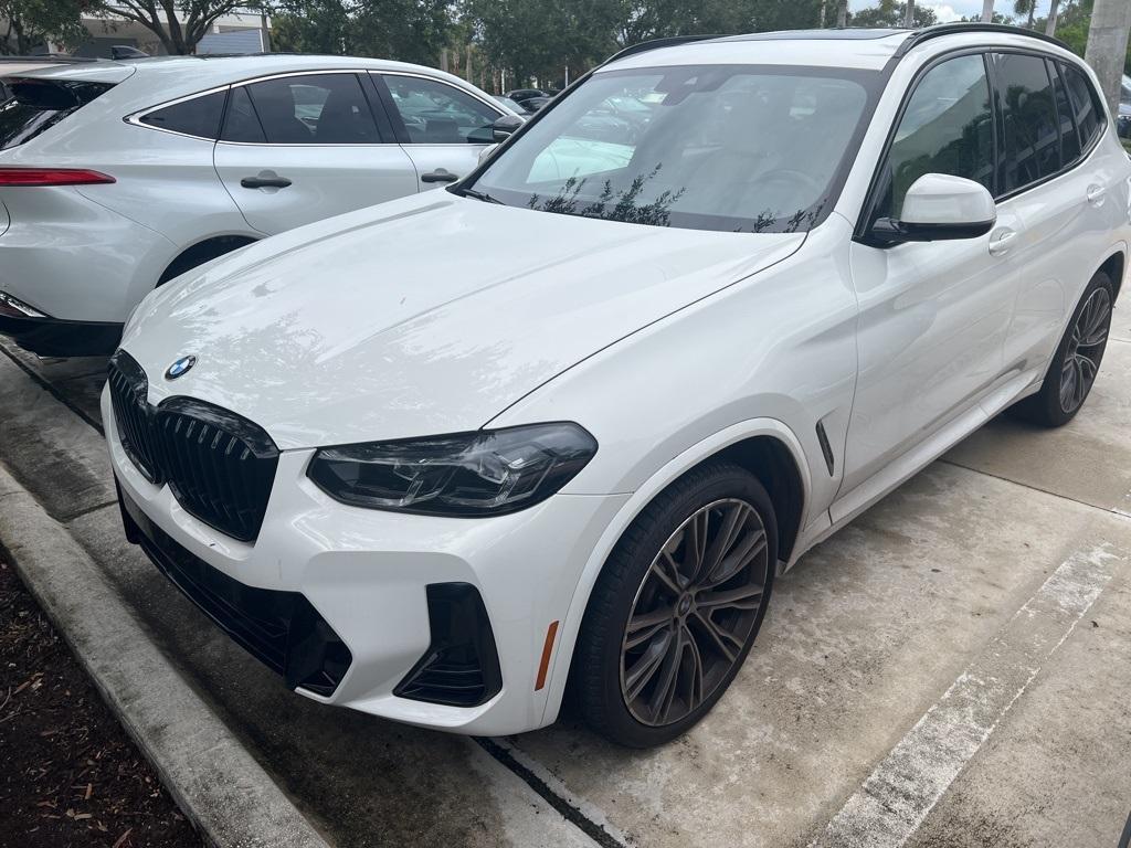 used 2023 BMW X3 car, priced at $38,895