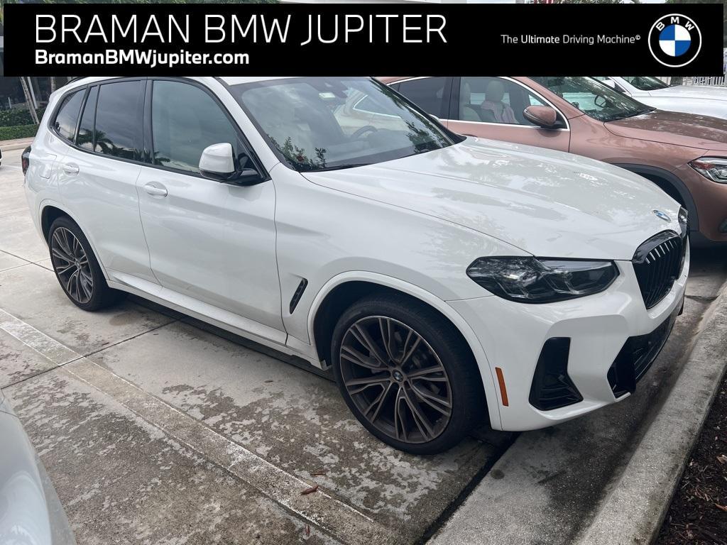used 2023 BMW X3 car, priced at $39,350