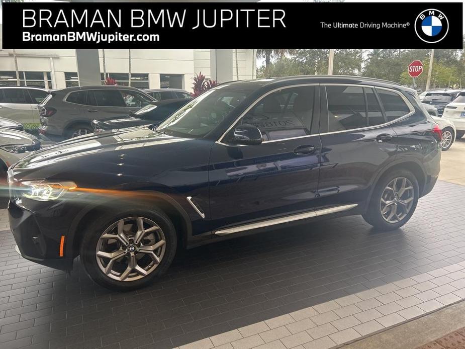 used 2022 BMW X3 car, priced at $33,995