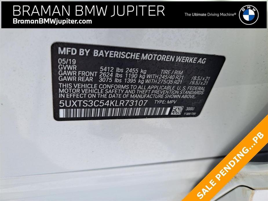 used 2019 BMW X3 car, priced at $34,995