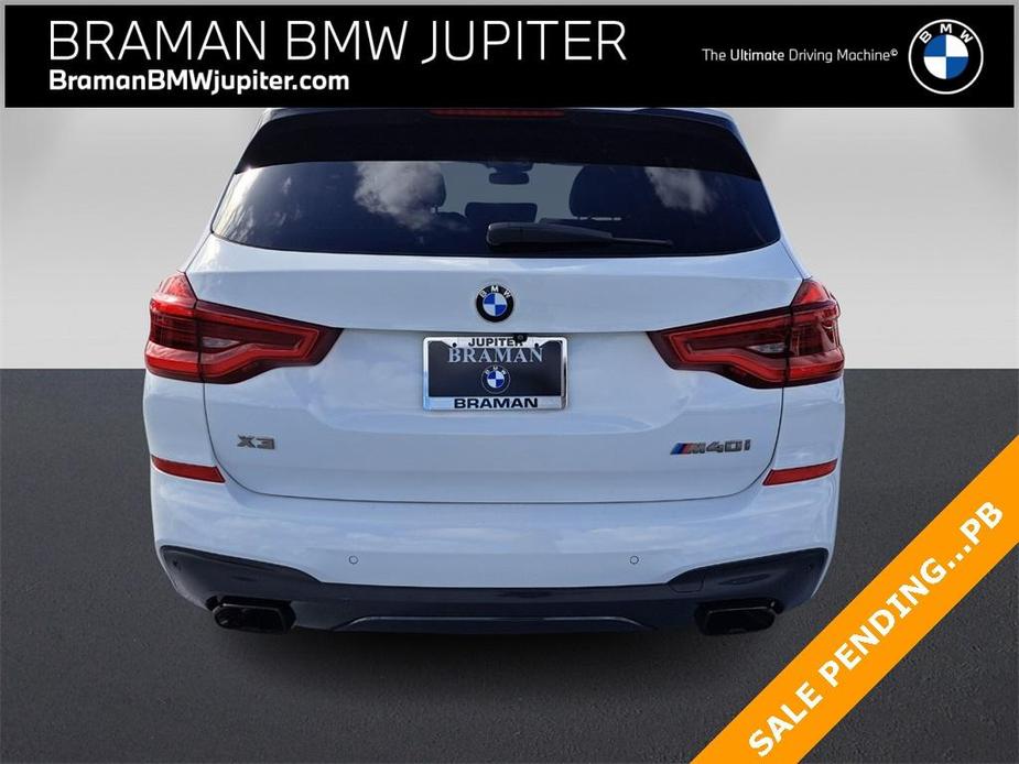 used 2019 BMW X3 car, priced at $34,995