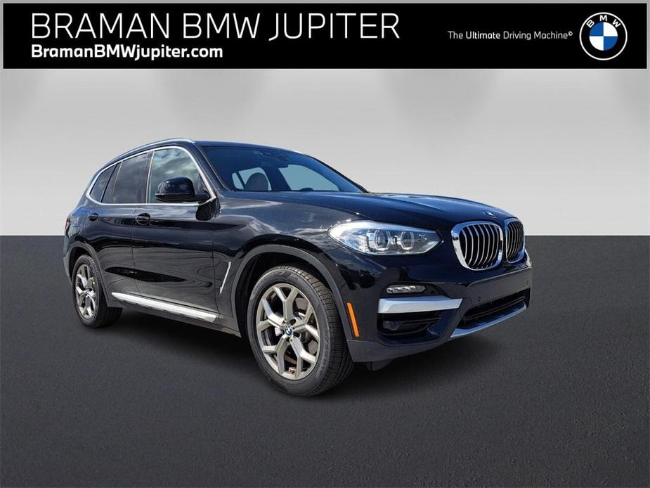 used 2021 BMW X3 car, priced at $29,950