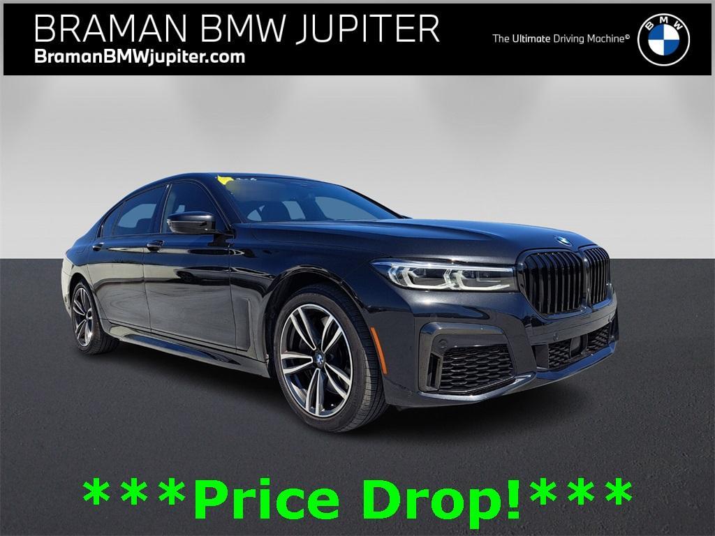 used 2021 BMW 750 car, priced at $43,850