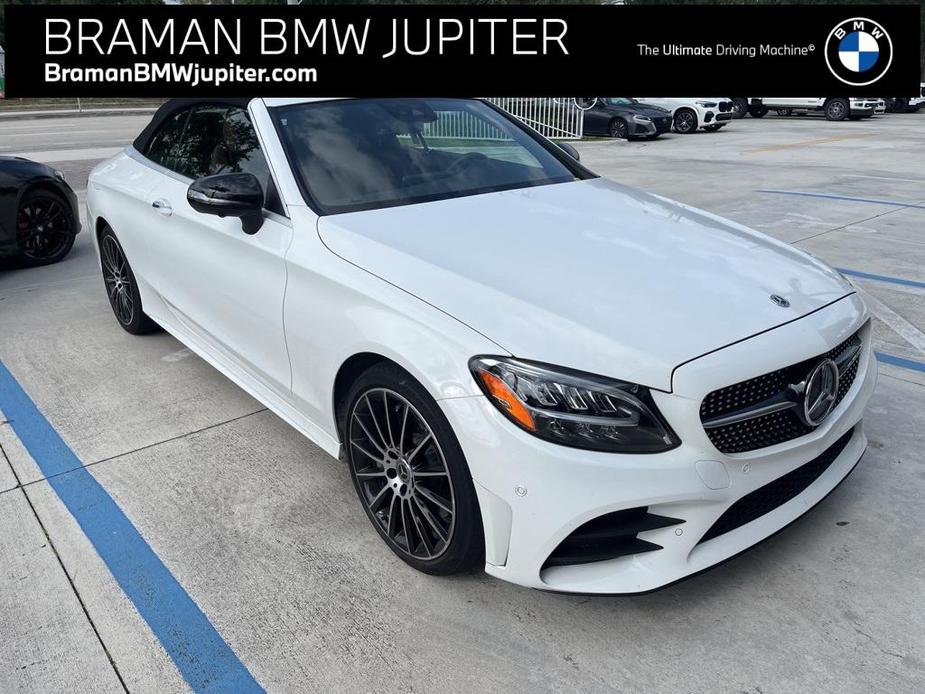 used 2022 Mercedes-Benz C-Class car, priced at $52,995