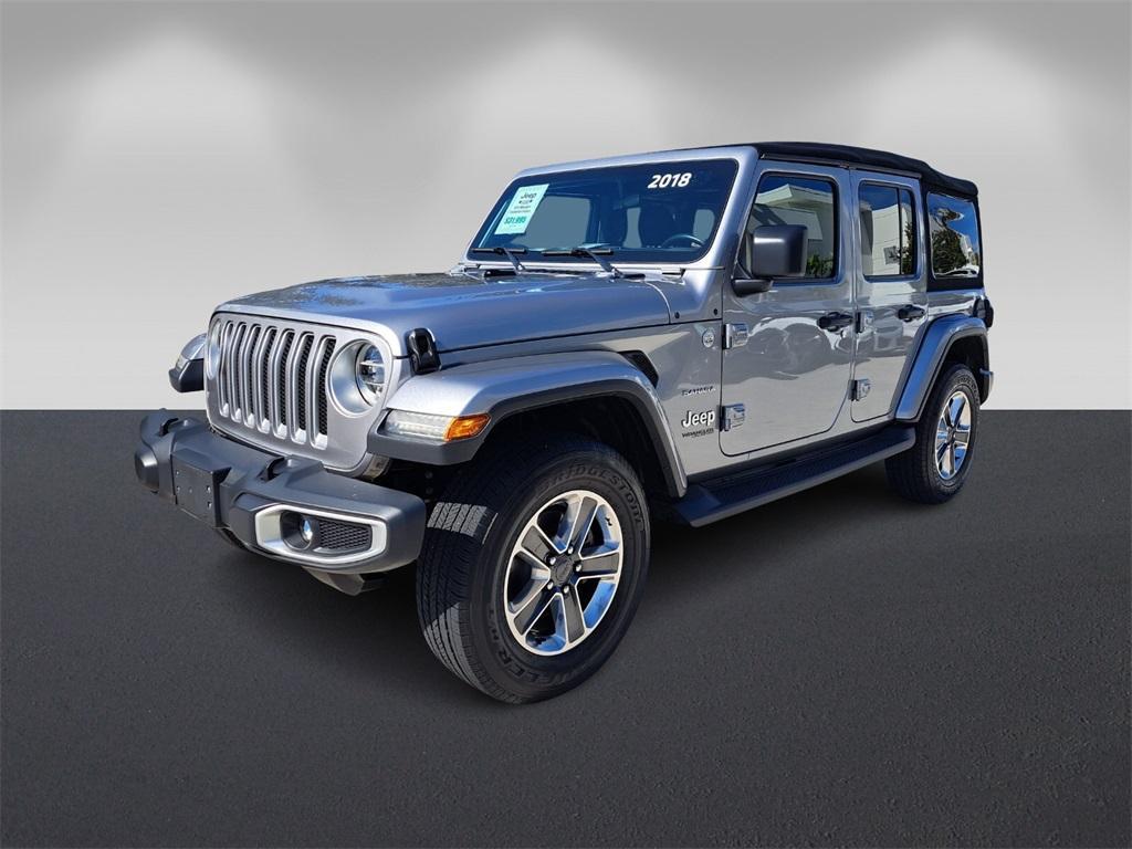 used 2018 Jeep Wrangler Unlimited car, priced at $31,995