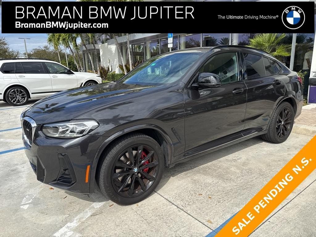 used 2022 BMW X4 car, priced at $50,995