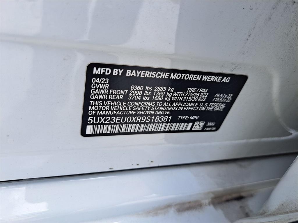 used 2024 BMW X5 car, priced at $62,595