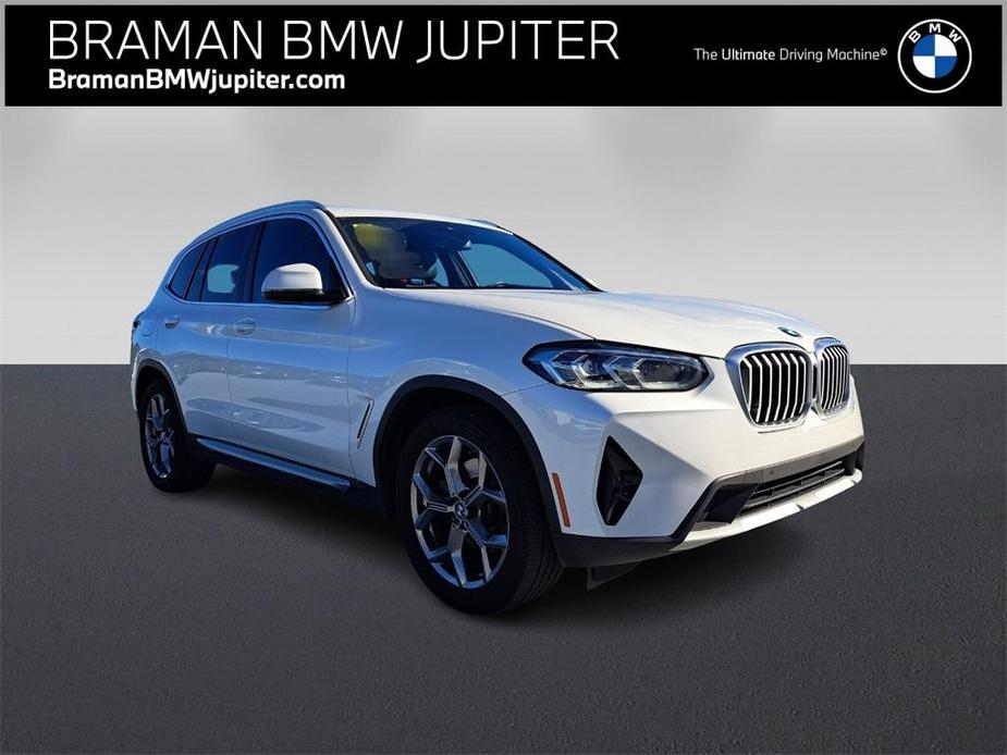 used 2022 BMW X3 car, priced at $32,995