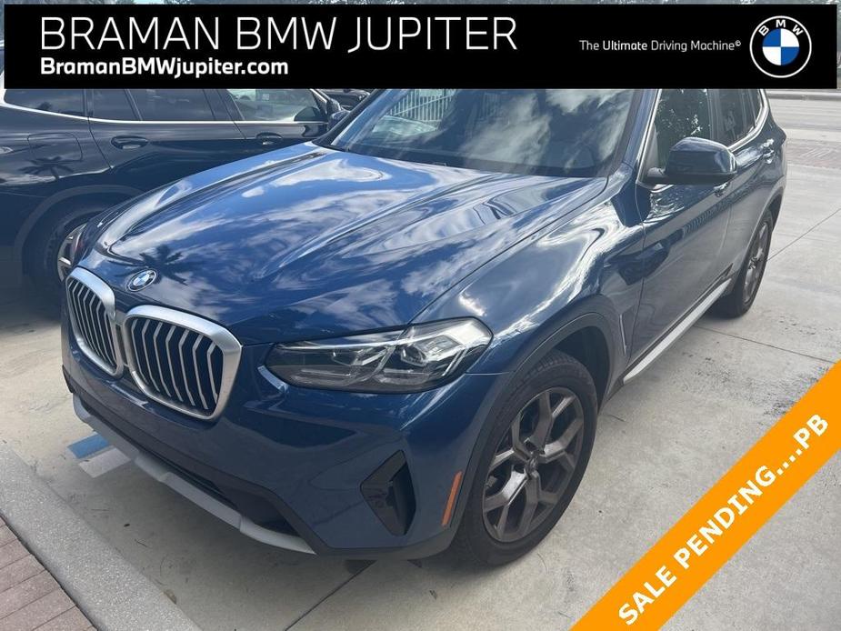 used 2022 BMW X3 car, priced at $35,995