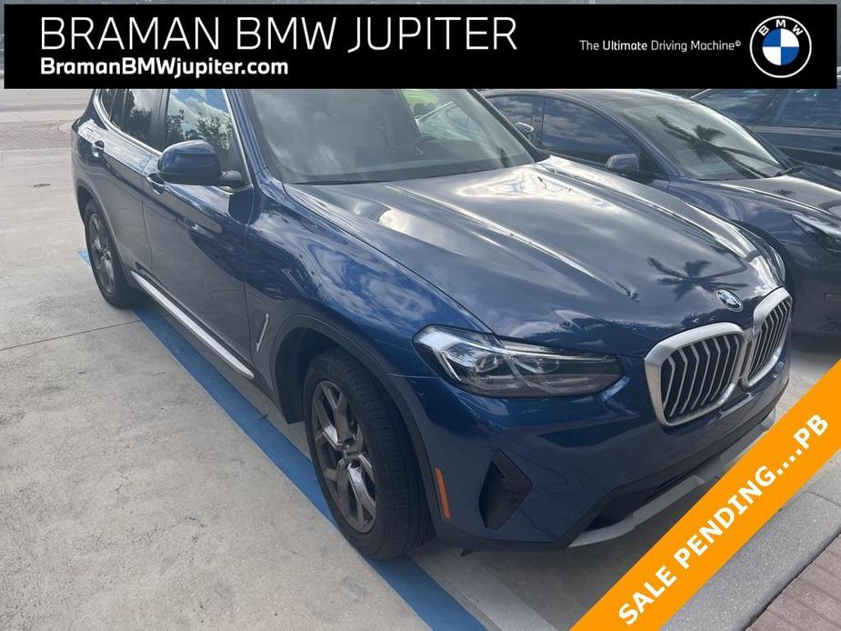 used 2022 BMW X3 car, priced at $35,995