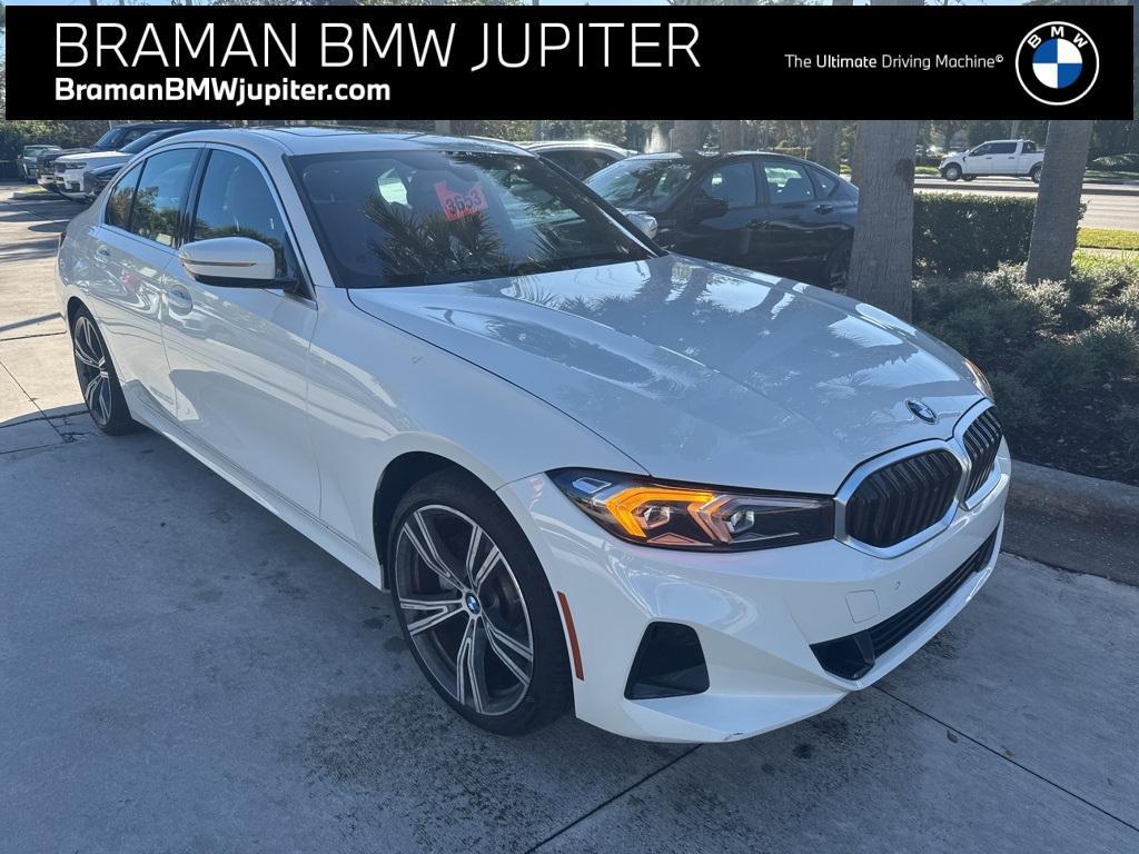used 2024 BMW 330 car, priced at $36,995