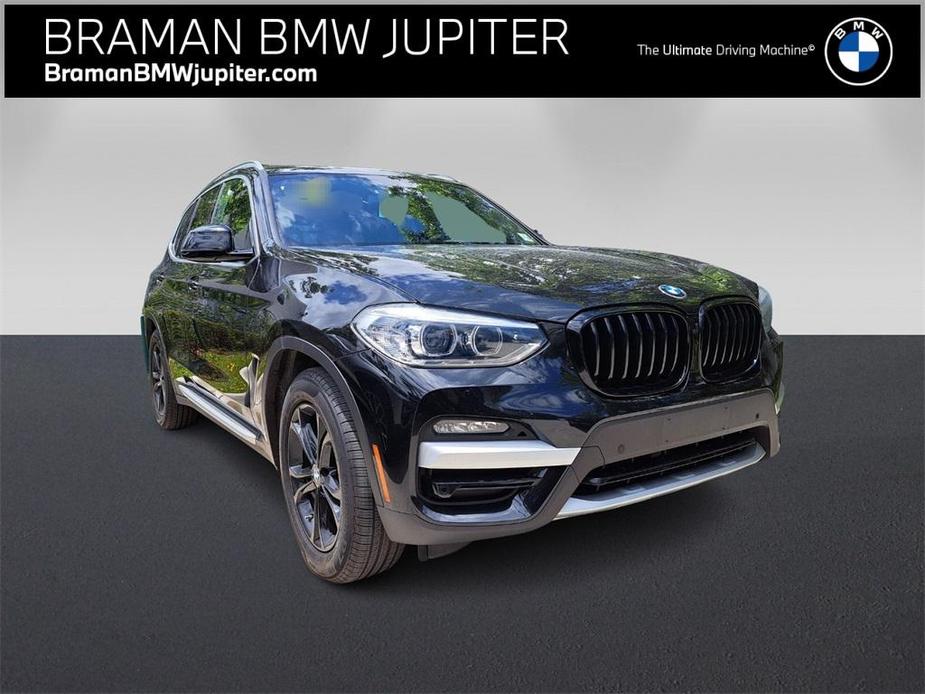 used 2021 BMW X3 car, priced at $33,221