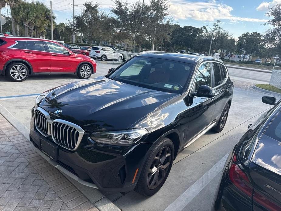 used 2022 BMW X3 car, priced at $37,995