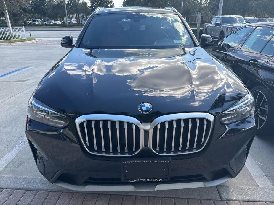 used 2022 BMW X3 car, priced at $37,995