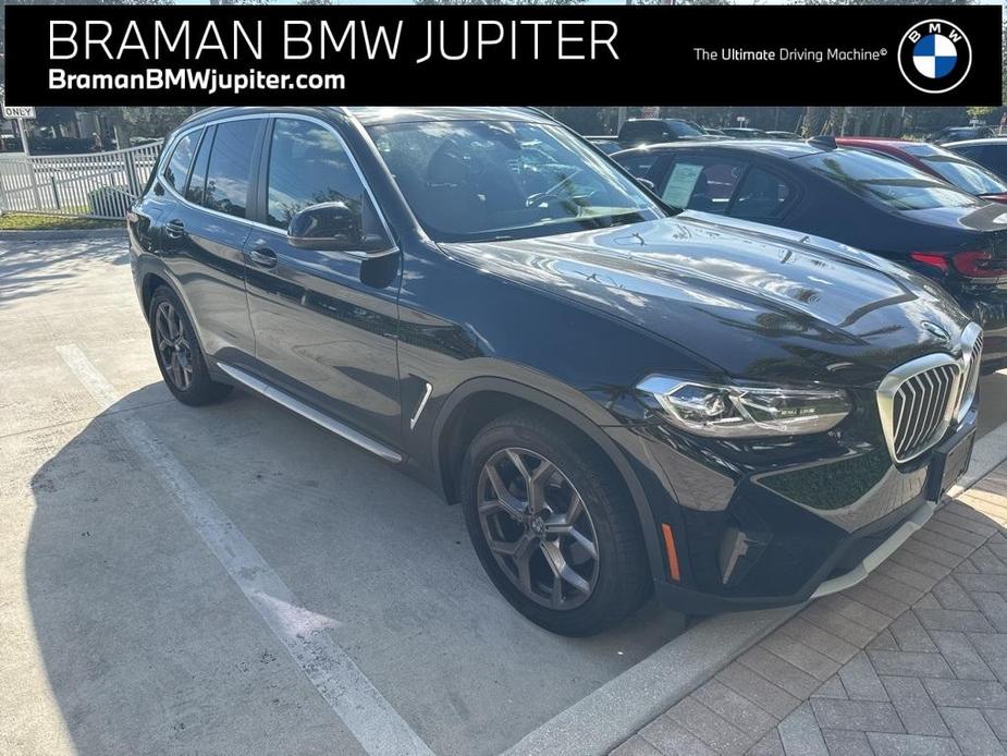 used 2022 BMW X3 car, priced at $37,995