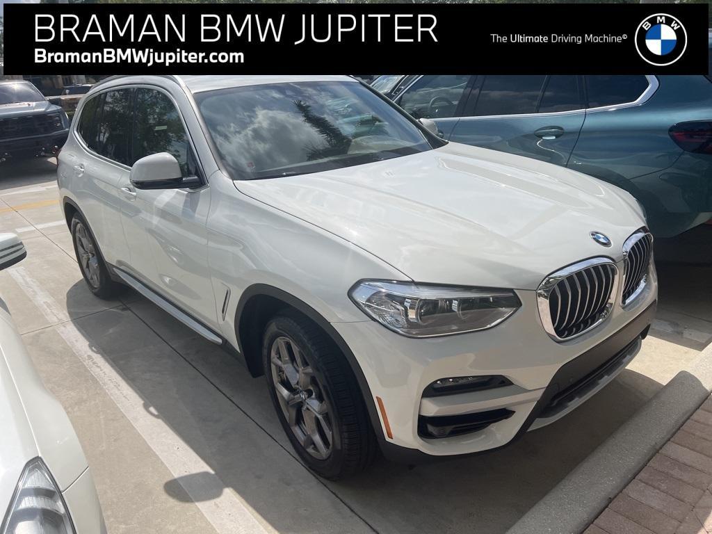 used 2021 BMW X3 car, priced at $33,995