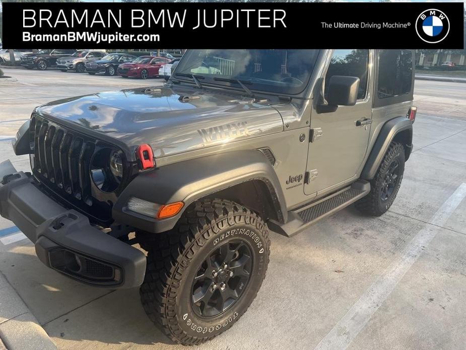 used 2021 Jeep Wrangler car, priced at $31,995