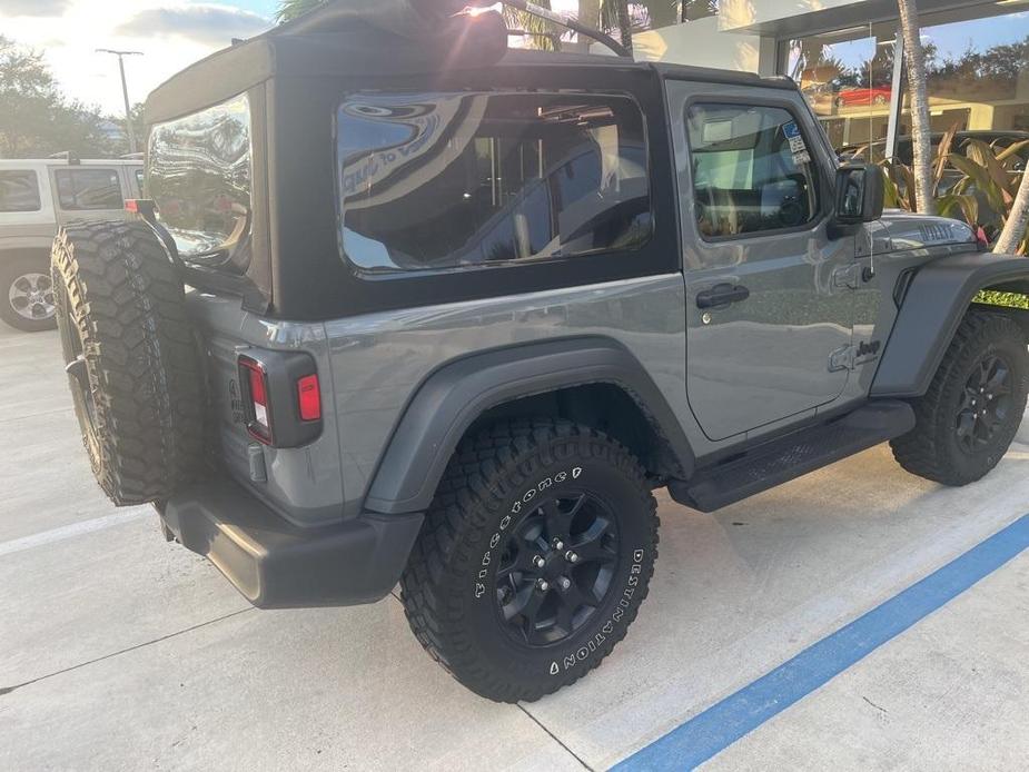 used 2021 Jeep Wrangler car, priced at $31,995