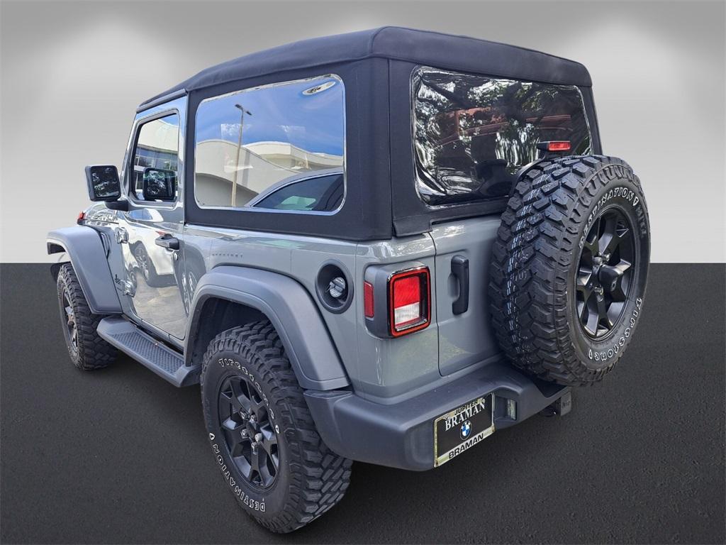 used 2021 Jeep Wrangler car, priced at $26,655