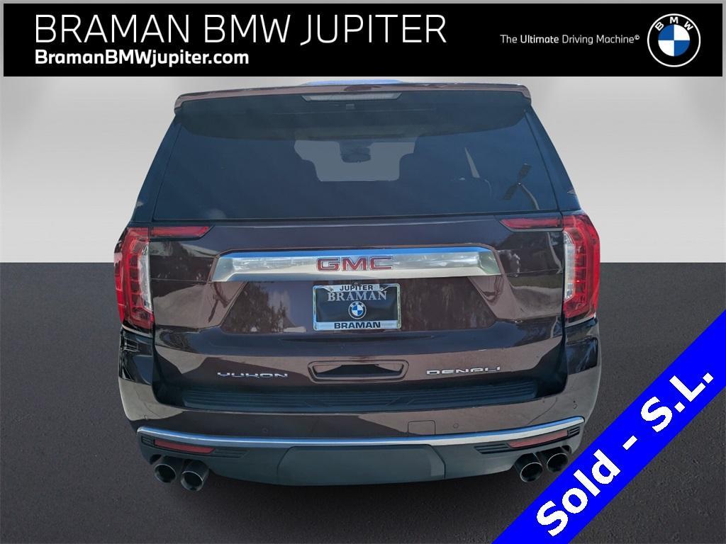 used 2022 GMC Yukon car, priced at $56,600