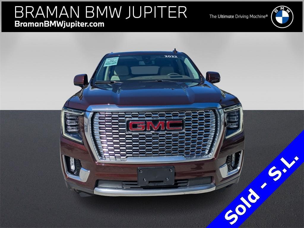 used 2022 GMC Yukon car, priced at $56,600