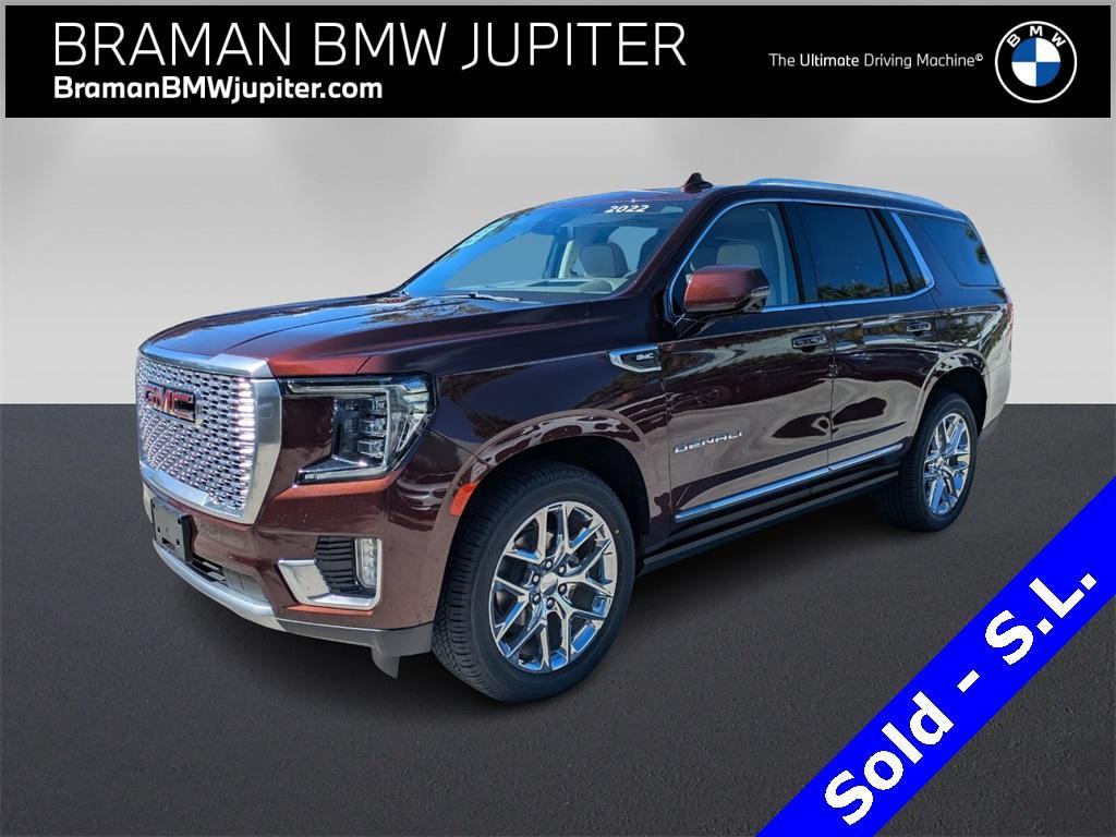 used 2022 GMC Yukon car, priced at $56,600