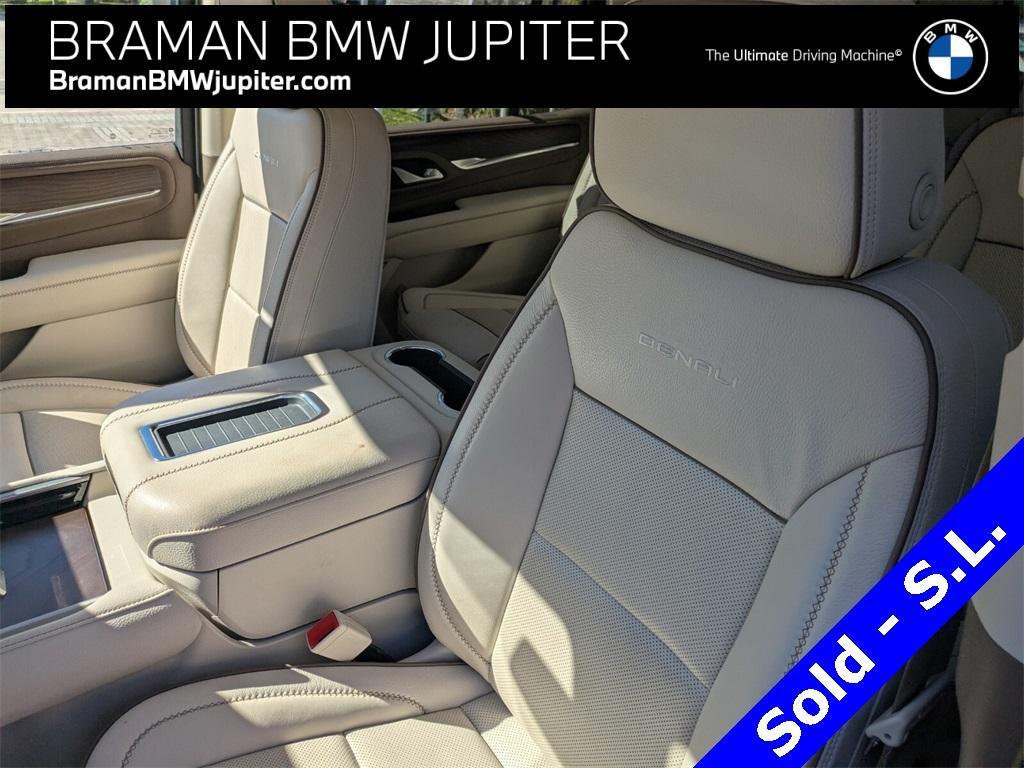 used 2022 GMC Yukon car, priced at $56,600